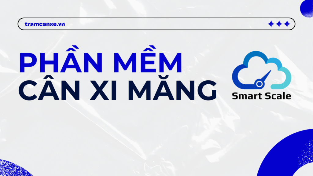 Phần mềm cân xi măng
