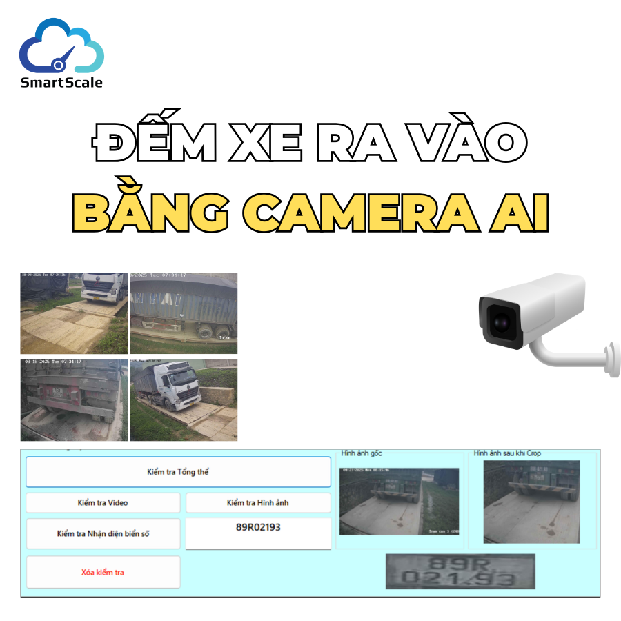 Tính năng đếm và kiểm soát xe ra vào là gì? 4 Bước giúp tối ưu hóa giám sát và bảo mật tại trạm cân