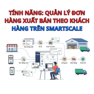 Tính năng: Quản lý đơn hàng xuất bán theo khách hàng trên SmartScale