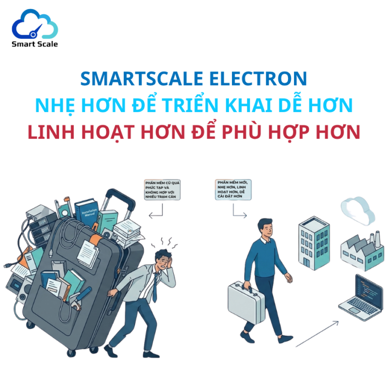 SmartScale Electron – Nhẹ hơn để triển khai dễ hơn, linh hoạt hơn để phù hợp hơn