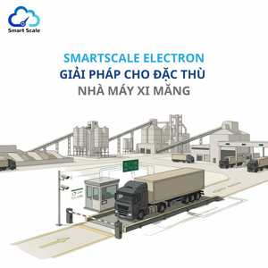 SmartScale Electron cho nhà máy xi măng: kiểm soát cả hai chiều nguyên liệu và thành phẩm