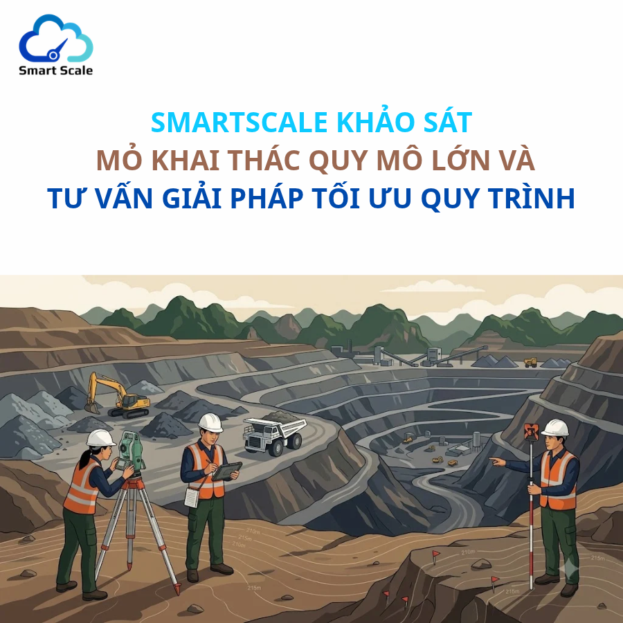 SmartScale: Giải pháp trạm cân thông minh cho mỏ: câu chuyện từ một chuyến khảo sát hiện trường
